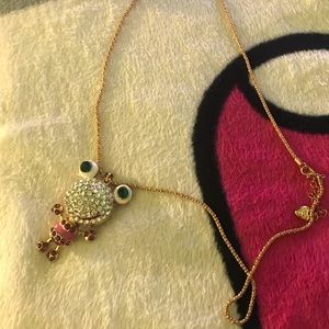 Betsy Johnson Frog Necklace (Free w/ Purchase!)